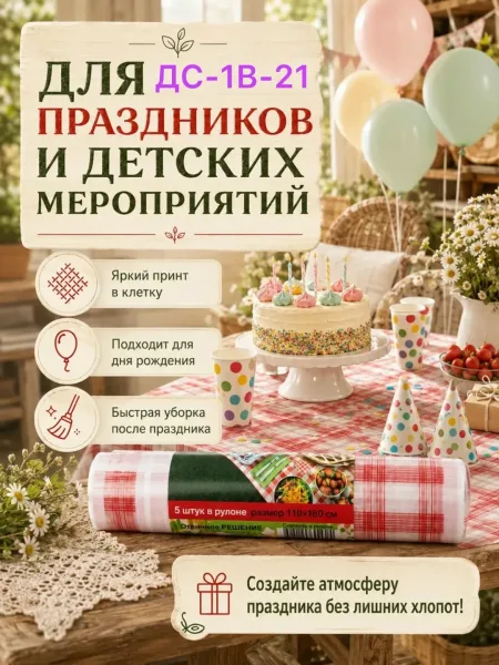 Скатерть одноразовая в рулоне — фото 4