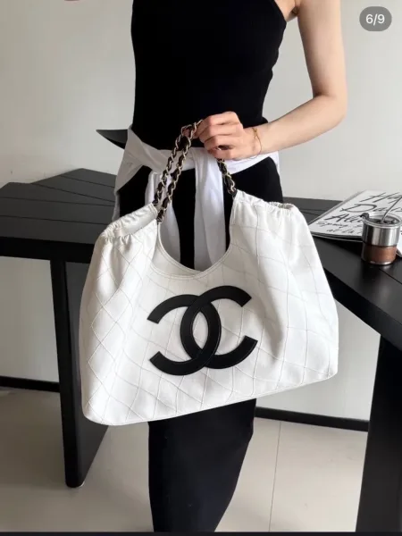 Сумка Chanel 2026, жаккард и кожа — фото 3
