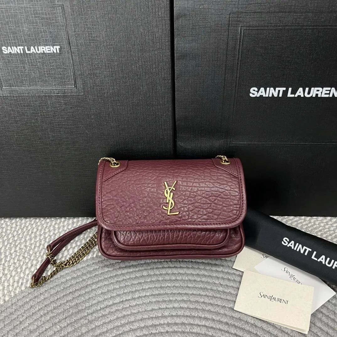 Сумка SAINT LAURENT Niki, кожа — фото 1