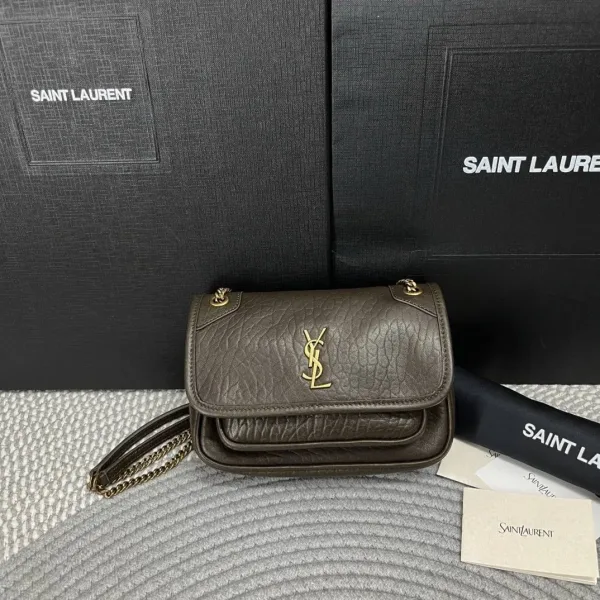Сумка SAINT LAURENT Niki, кожа — фото 2