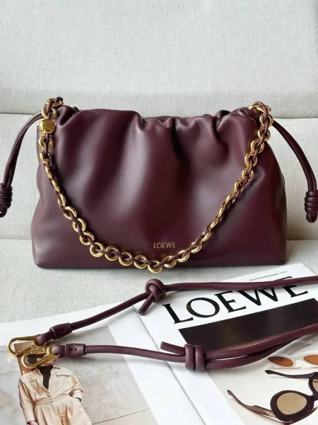 Сумка LOEWE кожа и замша — фото 1