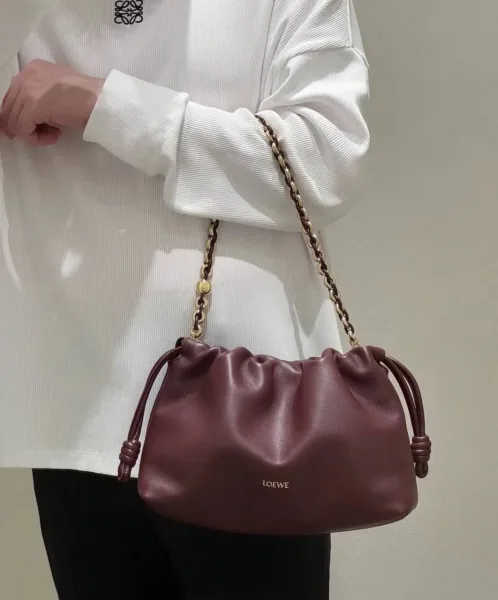 Сумка LOEWE кожа и замша — фото 6