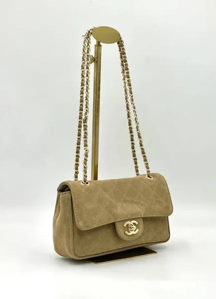 Сумка CHANEL из натуральной замши — фото 4