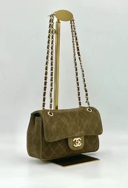 Сумка CHANEL из натуральной замши — фото 5