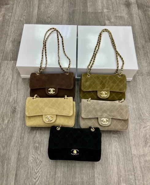 Сумка CHANEL из натуральной замши — фото 8