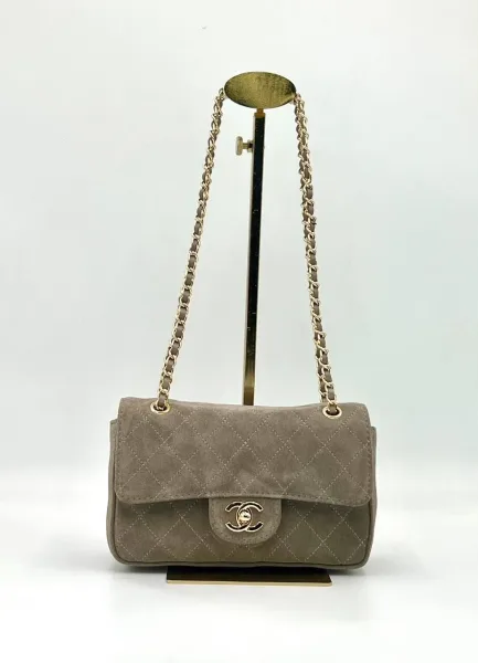 Сумка CHANEL из натуральной замши — фото 9