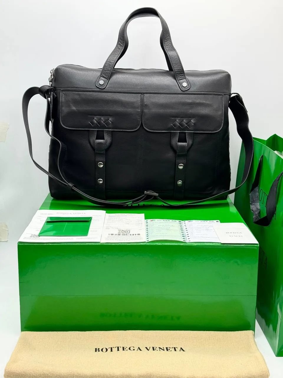 Деловая сумка Bottega Veneta — фото 2