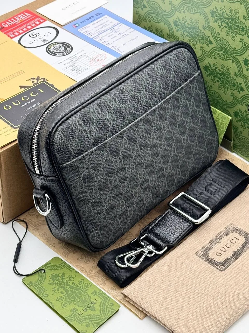 Сумка Gucci через плечо — фото 2