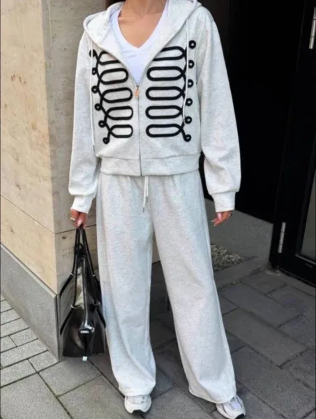 Костюм спортивный худи + штаны — фото 9