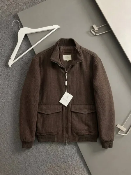 Куртка Brunello Cucinelli из кашемира и шерсти — фото 4