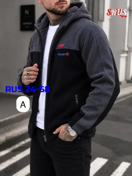 Флисовая куртка с мехом Rosser — фото 3