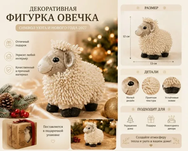 Идеальный декор для ёлки и праздничного интерьера — фото 5