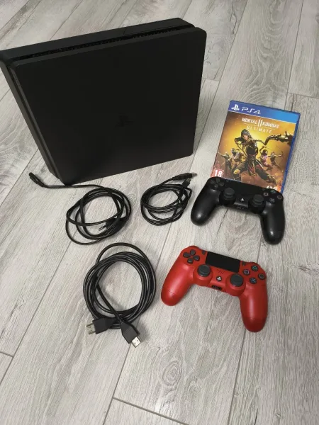 Ps4 Slim В комплект входит всё необходимое для старта — фото 1