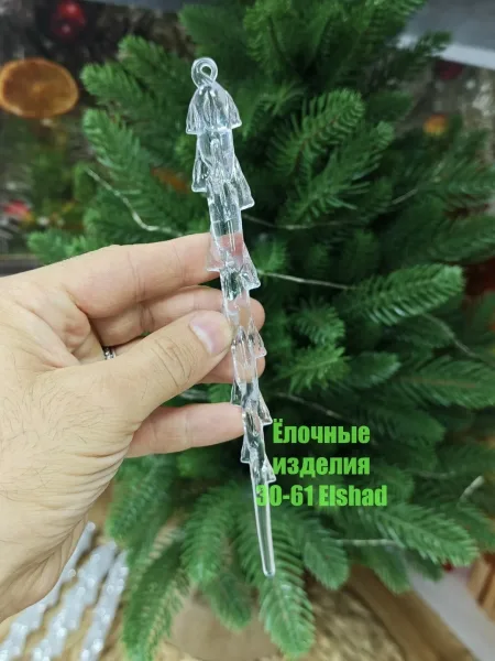 Декоративная подвеска в виде большой сосульки — фото 9