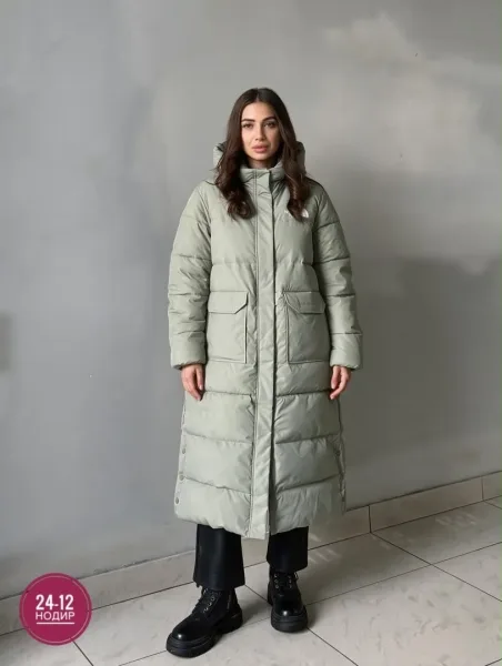 Пуховик женский зимний от бренда THE NORTH FACE стиль, комфорт и защита от непогоды — фото 5