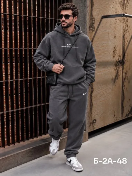 Костюм Nike из плотного двустороннего флиса — фото 3