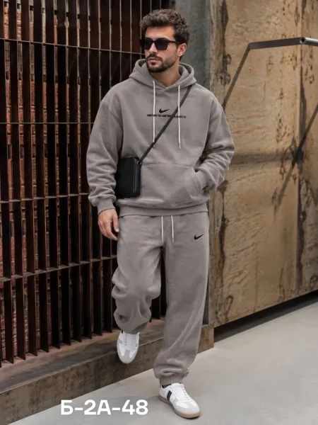 Костюм Nike из плотного двустороннего флиса — фото 4