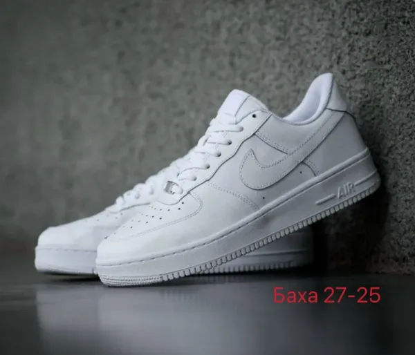 Кеды Nike кожа — фото 3
