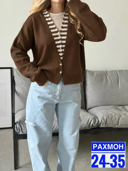 Кардиган из мягкого Кашмира — фото 2
