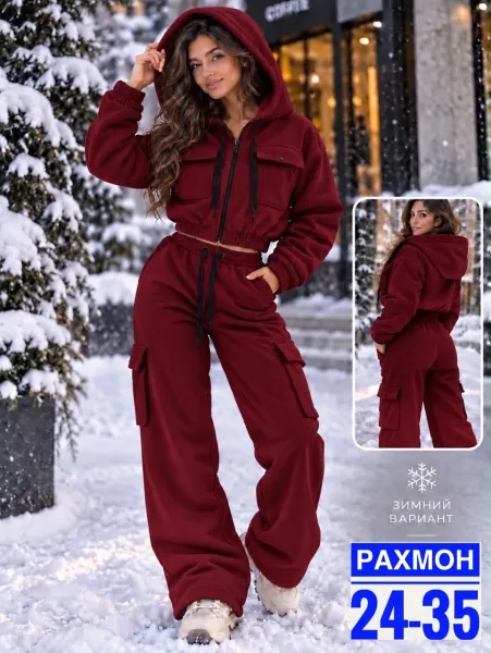 Тёплые костюмы на флисе — фото 8