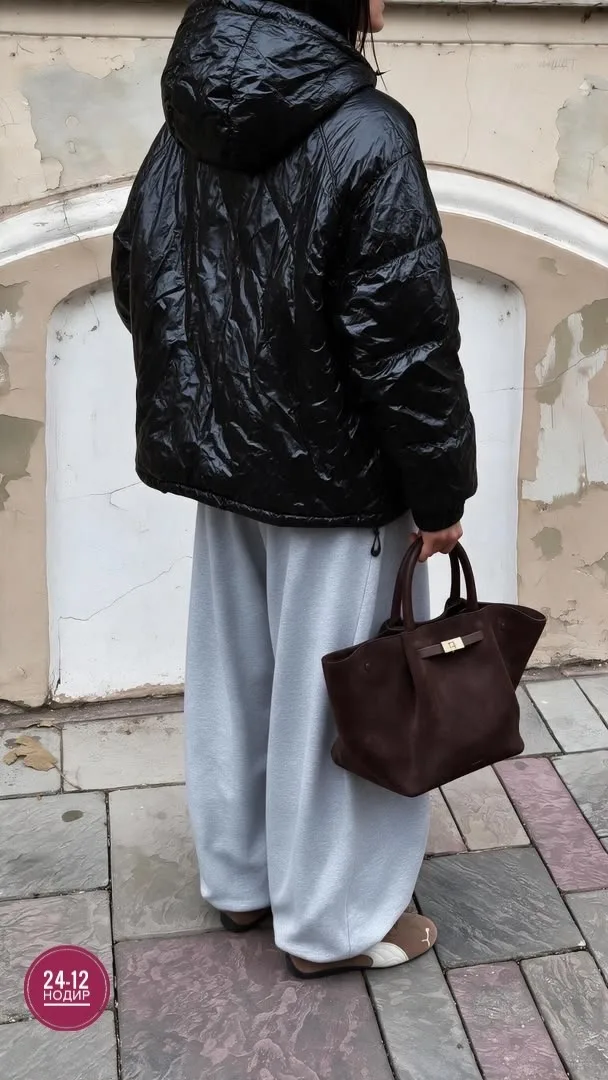 Куртка из искусственной кожи — фото 1