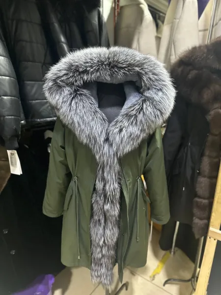 Парки люксовые из натурального меха — фото 2
