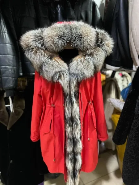 Парки люксовые из натурального меха — фото 3