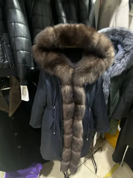 Парки люксовые из натурального меха — фото 4