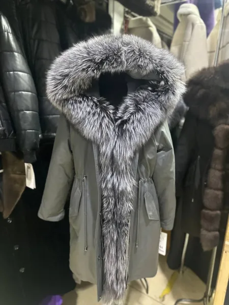 Парки люксовые из натурального меха — фото 5
