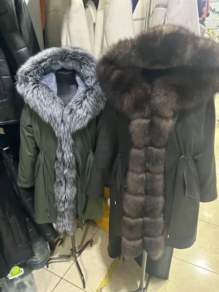 Парки люксовые из натурального меха — фото 8