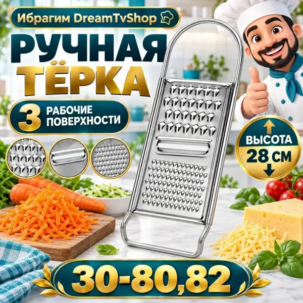 Тёрка с удобной ручкой — фото 3