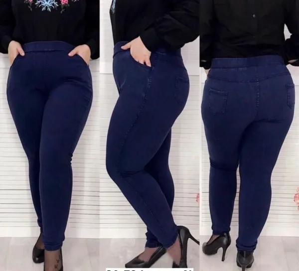 Женские джеггинсы — фото 13