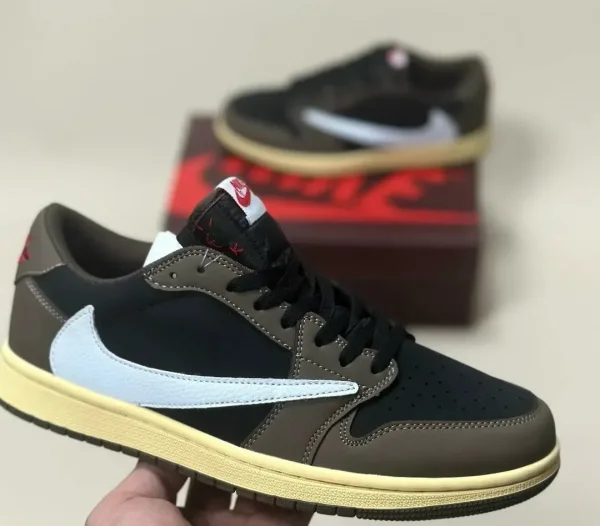Кроссовки jordan 1 travis scott трэвис скотт — фото 2