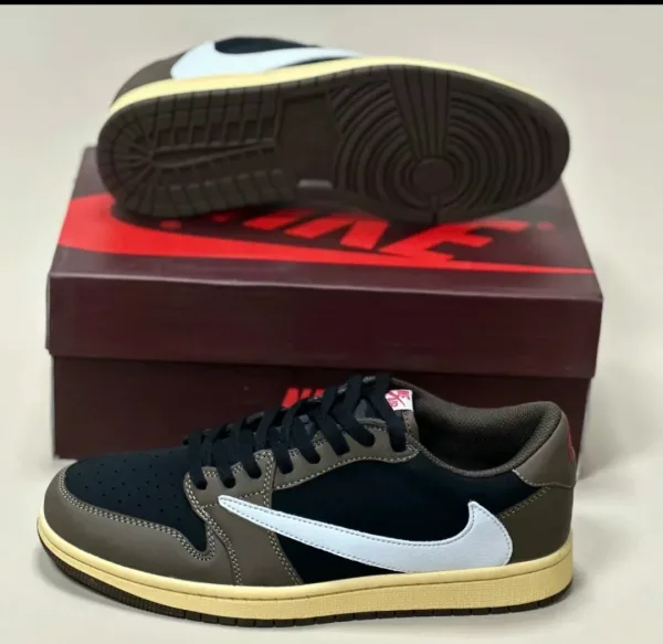 Кроссовки jordan 1 travis scott трэвис скотт — фото 7