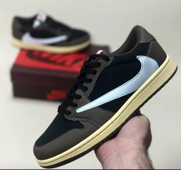 Кроссовки jordan 1 travis scott трэвис скотт — фото 12