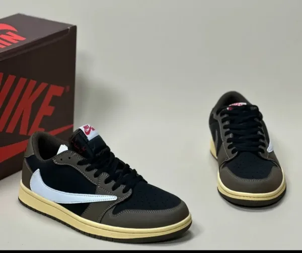 Кроссовки jordan 1 travis scott трэвис скотт — фото 17