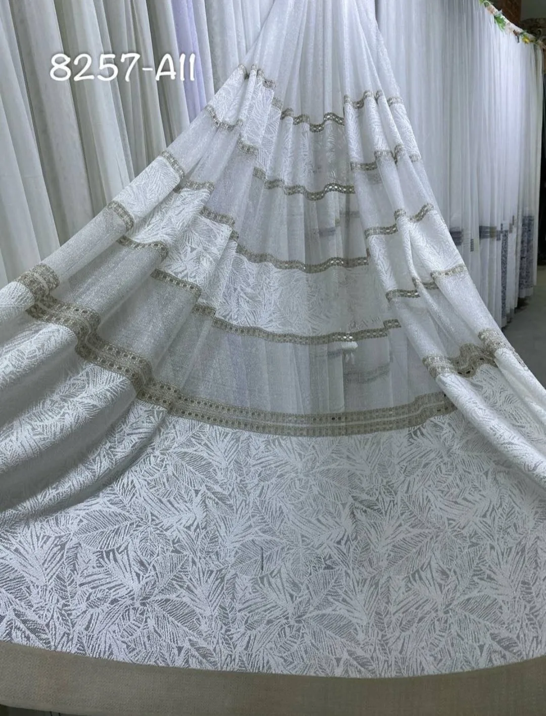 Тюль сетка джакард — фото 2