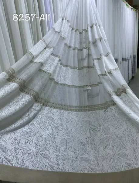 Тюль сетка джакард — фото 2