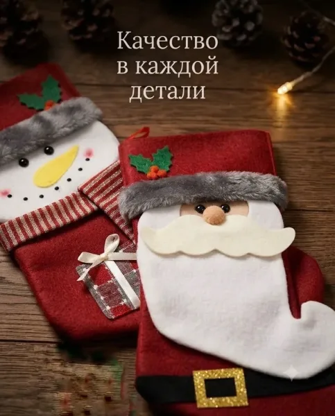 Носки новогодние — фото 5