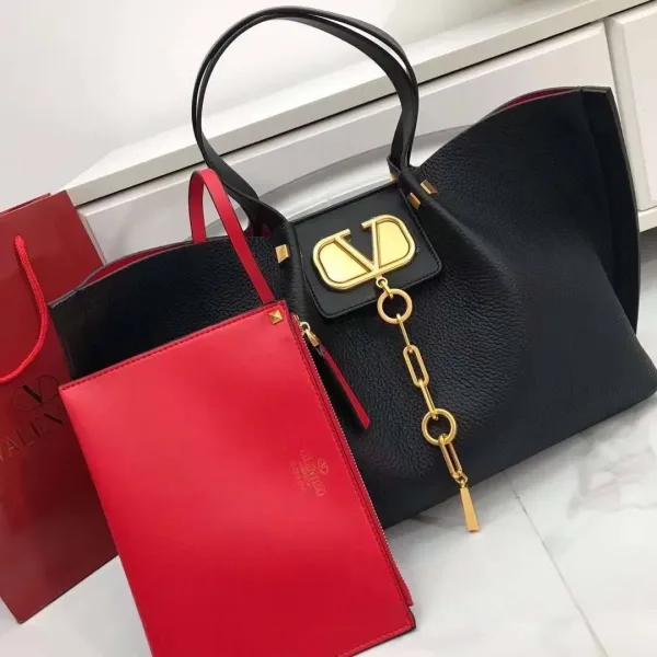 Сумка Valentino кожа — фото 4