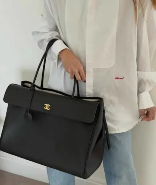 Сумка Chanel кожа — фото 11