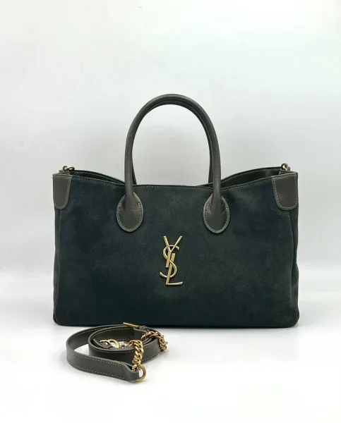 Сумка YSL из натуральной замши — фото 1