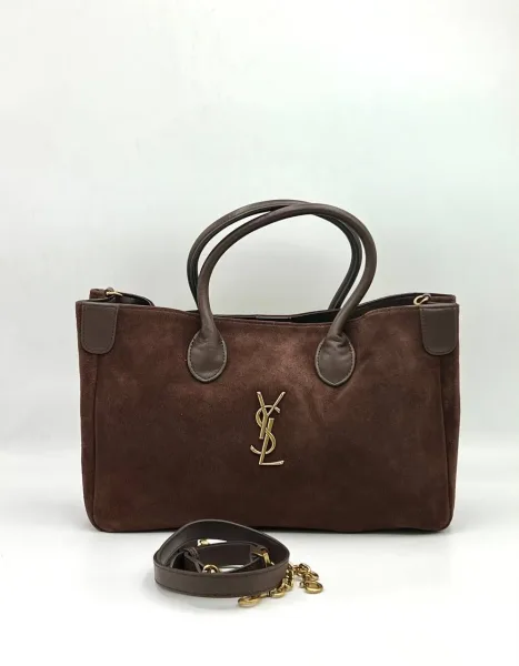 Сумка YSL из натуральной замши — фото 3