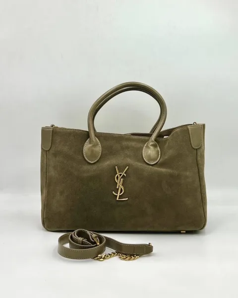Сумка YSL из натуральной замши — фото 4