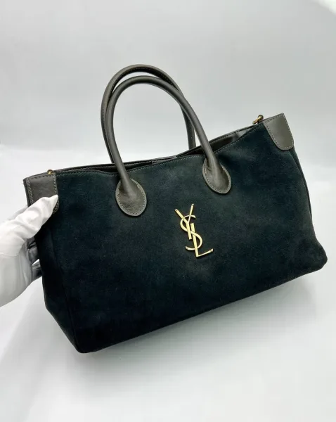 Сумка YSL из натуральной замши — фото 5