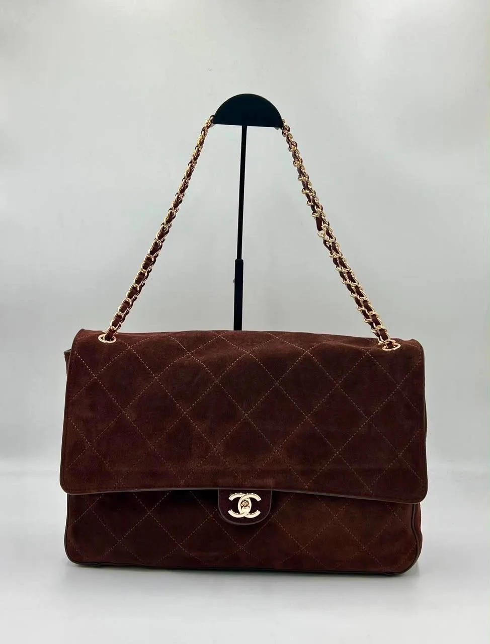Сумка CHANEL из натуральной замши — фото 2