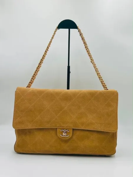 Сумка CHANEL из натуральной замши — фото 1