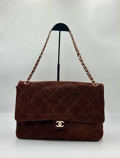 Сумка CHANEL из натуральной замши — фото 2