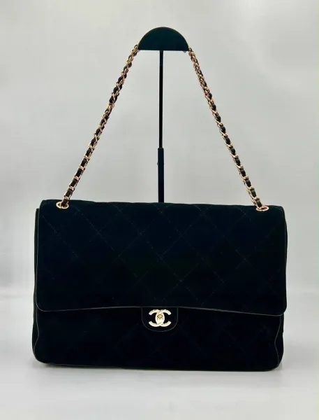 Сумка CHANEL из натуральной замши — фото 3