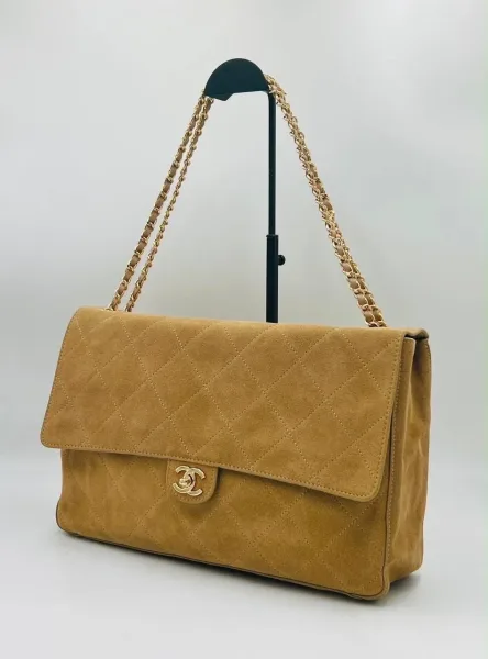 Сумка CHANEL из натуральной замши — фото 4